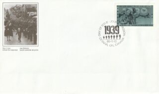 1989 Canada #1263 Air Training Plan FDC