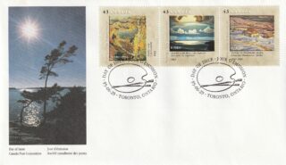 1995 Canada #1559a - 1559c Group of Seven FDC