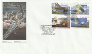 1995 Canada #1573a Bridges FDC
