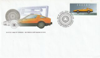 1996 Canada #1605y Historic Land Vehicles - 5 FDC