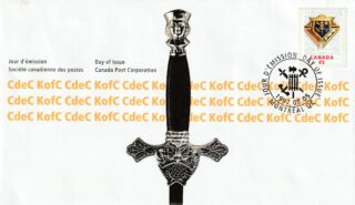 1997 Canada #1656 Knights of Columbus FDC