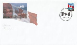 1998 Canada #1682 Flag over Iceberg FDC