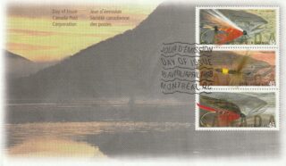 1998 Canada #1715 - 1717 Fishing Flies FDC
