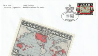 1998 Canada #1722 St. Edward's Crown/2¢ Imperial Penny Postage/Sir William Mulock FDC