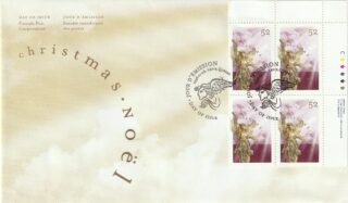 1998 Canada #1765 Christmas Adoring Angel FDC