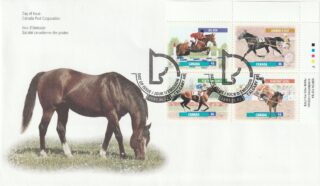1999 Canada #1794a Canadian Horses FDC