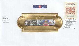 2001 Canada #1900 Canada Post 150 Years FDC