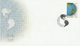 2001 Canada #1902 Summit of the Americas FDC