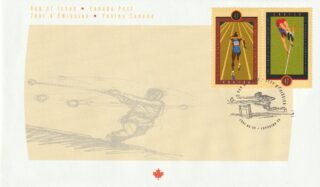2001 Canada #1908a IAAF World Championships FDC