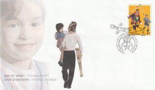 2001 Canada #1917 Shriners FDC