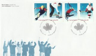 2002 Canada #1939a 2002 Olympic Winter Games FDC