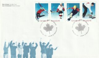 2002 Canada #1939a 2002 Olympic Winter Games FDC