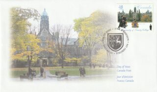 2002 Canada #1943 University of Trinity College FDC