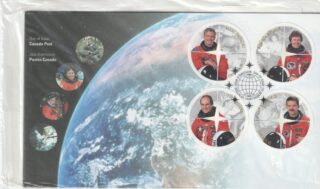 2003 Canada #1999a - 1999d & 1999e - 1999h Canadian Astronauts FDC