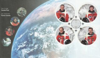 2003 Canada #1999a - 1999d Canadian Astronauts FDC
