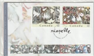 2003 Canada #2002 Jean-Paul Riopelle FDC (Sealed Set of 3)