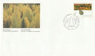 1990 Canada #1286 Boreal Forest FDC