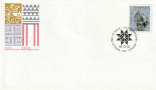 1990 Canada #1295 Mother and Child FDC