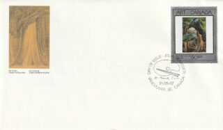 1991 Canada #1310 Masterpieces of Canadian Art - 4 Forest, British Columbia FDC