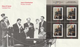 2001 Canada #1909 Pierre Elliott Trudeau FDC