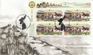 2003 Canada #1993 Korea Armistice FDC