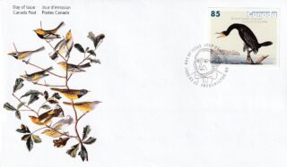 2005 Canada #2099 John James Audubon - Double-Crested Cormorant FDC