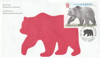 1998 Canada #1694 Grizzly Bear FDC