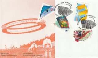 1999 Canada #1811a - 1811d Kites FDC