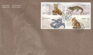 2006 Canada #2177a Endangered Species - 1 FDC