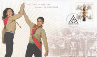 2007 Canada #2225 100 Years of Scouting FDC