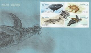 2007 Canada #2233a Endangered Species - 2 FDC