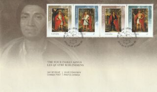 2010 Canada #2383a Four Indian Kings FDC