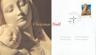 2010 Canada #2412 Christmas: Madonna and Child FDC