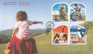 2010 Canada #2398 - 2401 Roadside Attraction - 2 FDC