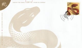 2013 Canada #2599 Lunar New Year (Series 2) - 5 Year of the Snake FDC