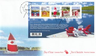 2013 Canada #2611 Canadian Pride FDC