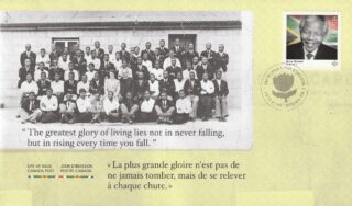 2015 Canada #2806 Nelson Mandela FDC