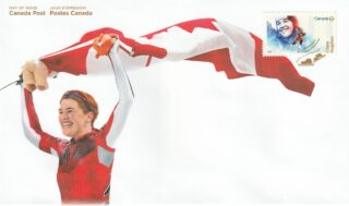 2018 Canada #3083 Women in Winter Sports - Clara Hughes FDC