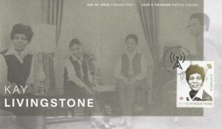 2018 Canada #3085 Kay Livingstone (1918 - 1975) FDC
