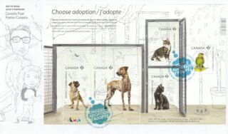 2013 Canada #2636 Adopt a Pet FDC