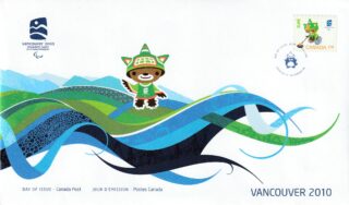 2009 Canada #2309 Olympic Emblems and Mascots - Sumi FDC