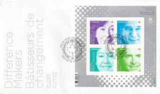 2012 Canada #2549 Difference Makers FDC