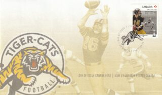 2012 Canada #2574 Hamilton Tiger-Cats Danny McManus (1965- ), 'Hometown Heroes' FDC