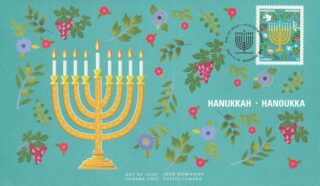 2023 Canada #3411 Hanukkah FDC