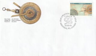 1992 Canada #1407 Canada 92 Encounter (Columbus) FDC
