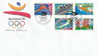 1992 Canada #1418a Summer Olympics FDC