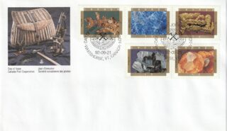 1992 Canada #1440a Canadian Minerals FDC