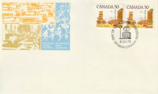 1978 Canada #723 Prairie Street Scene FDC
