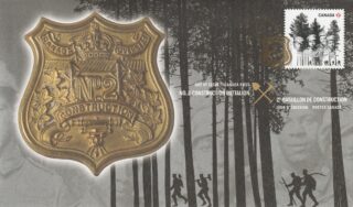 2016 Canada #2895 Black History Month: No. 2 Construction Battalion FDC