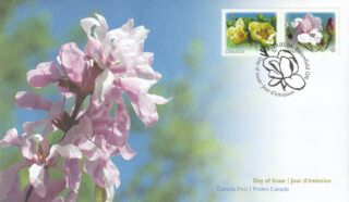 2013 Canada #2624 - 2625 Magnolias FDC